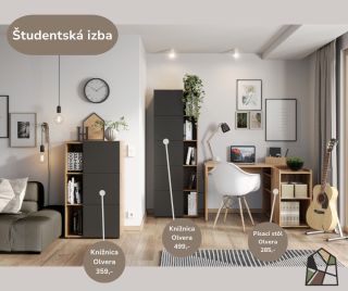 BACK TO SCHOOL✏️ Vytvorte Vášmu školákovi či študentovi jedinečný priestor na učenie. S blížiacim sa príchodom školy...